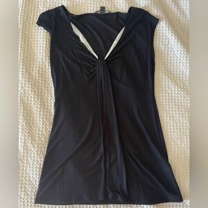 Banana Republic lace trim tank top